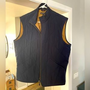 J.Crew Men’s Quilted Vest Blue - size Large